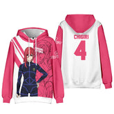 BLUE LOCK Anime Adult Cosplay Hooded Sweatshirt Casual Streetwear Pullover Hoodie - INSWEAR